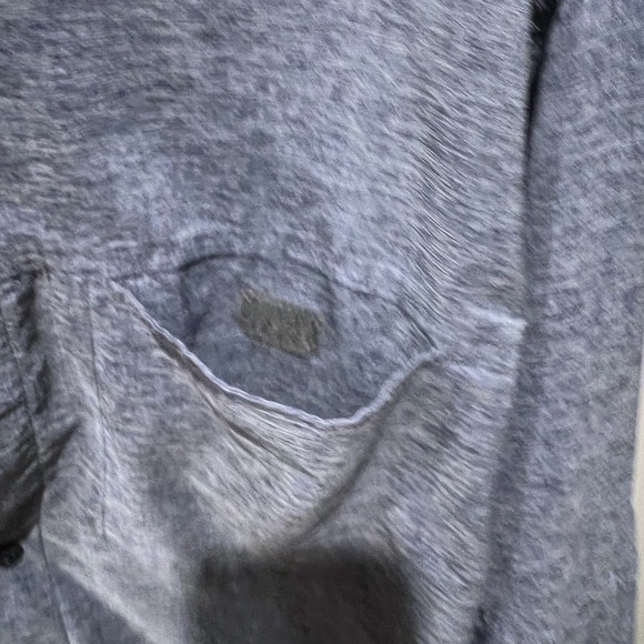 Lands End Men’s Button Down.Size large/42-44 - Picture 8 of 9